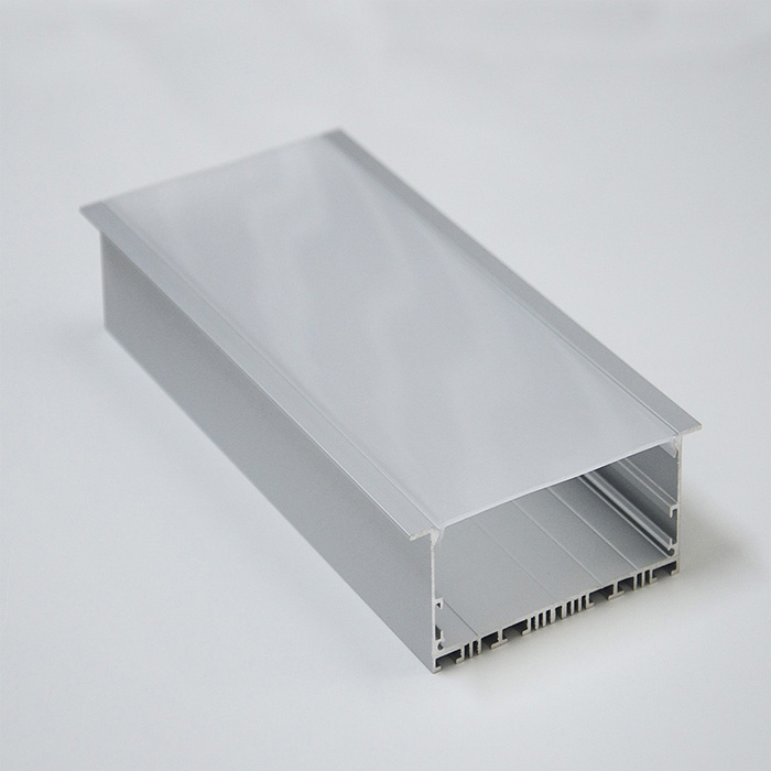 116mmx40mm Recessed 100mm Wide LED Strip Channel With Flange 116mmx40mm Recessed 100mm Wide LED Strip Channel With Flange